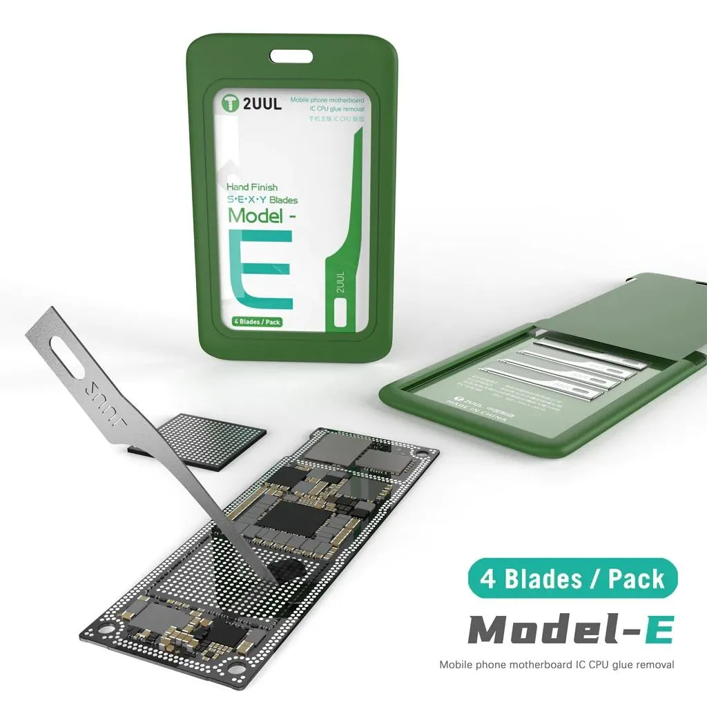 2uul Hand Finish Blades for Phone Screen Debonding / Removal - Ic Model e