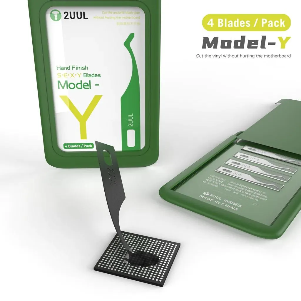 2uul Hand Finish Blades for Phone Screen Debonding / Removal - Ic Model e