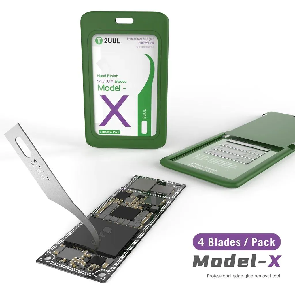 2uul Hand Finish Blades for Phone Screen Debonding / Removal - Ic Model e