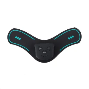 Cross-border explosion of smart ems pulse mini portable cervical massager small massage stickers factory direct sales