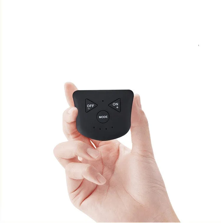 Cross-border explosion of smart ems pulse mini portable cervical massager small massage stickers factory direct sales