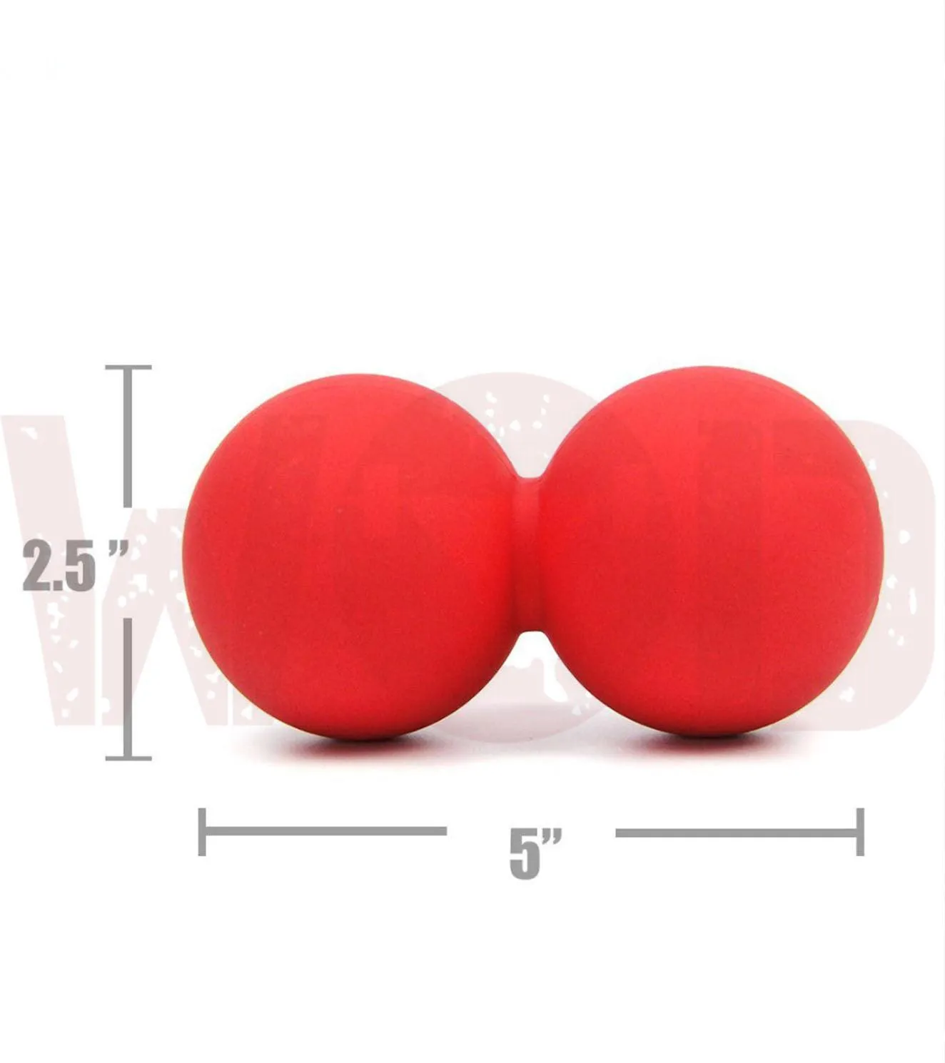 Double Lacrosse Ball Peanut Massage Ball For Thoracic Spine