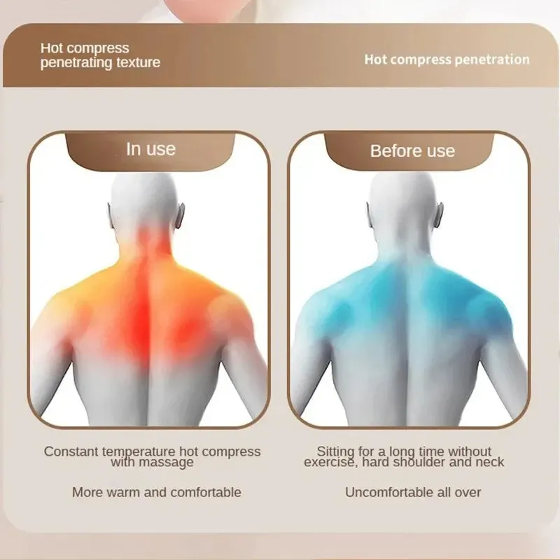 Electric Neck and Shoulder Massager with Air Compression