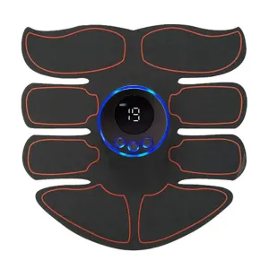 Ems Abdominal Muscle Stimulator Usb Charging Fitness Abs Arm Training Patches for Home Men