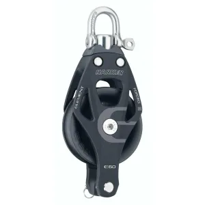 Harken 60mm Element Single Swivel Block With Becket - 6261