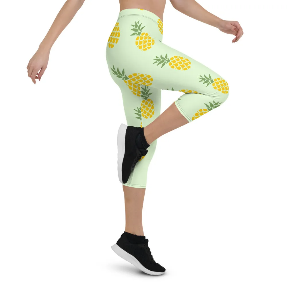 'La Pia' capri yoga leggings