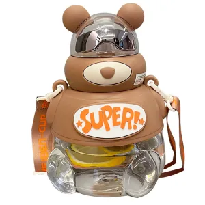 Little Surprise Box, Super Cool Kelly JoWaterBottle For Kids And Adults, 1200 Ml, Brown