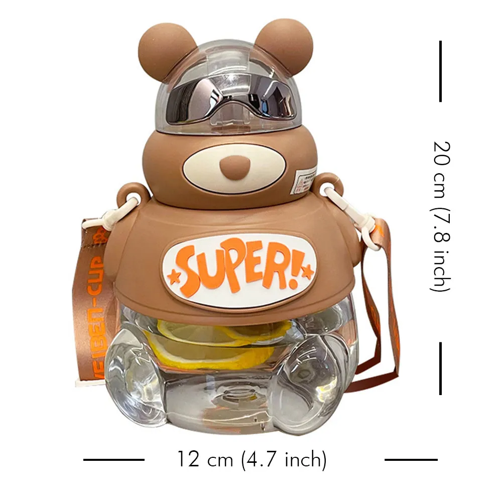Little Surprise Box, Super Cool Kelly JoWaterBottle For Kids And Adults, 1200 Ml, Brown