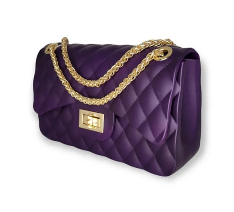 Quilted Matte Shoulder Bag