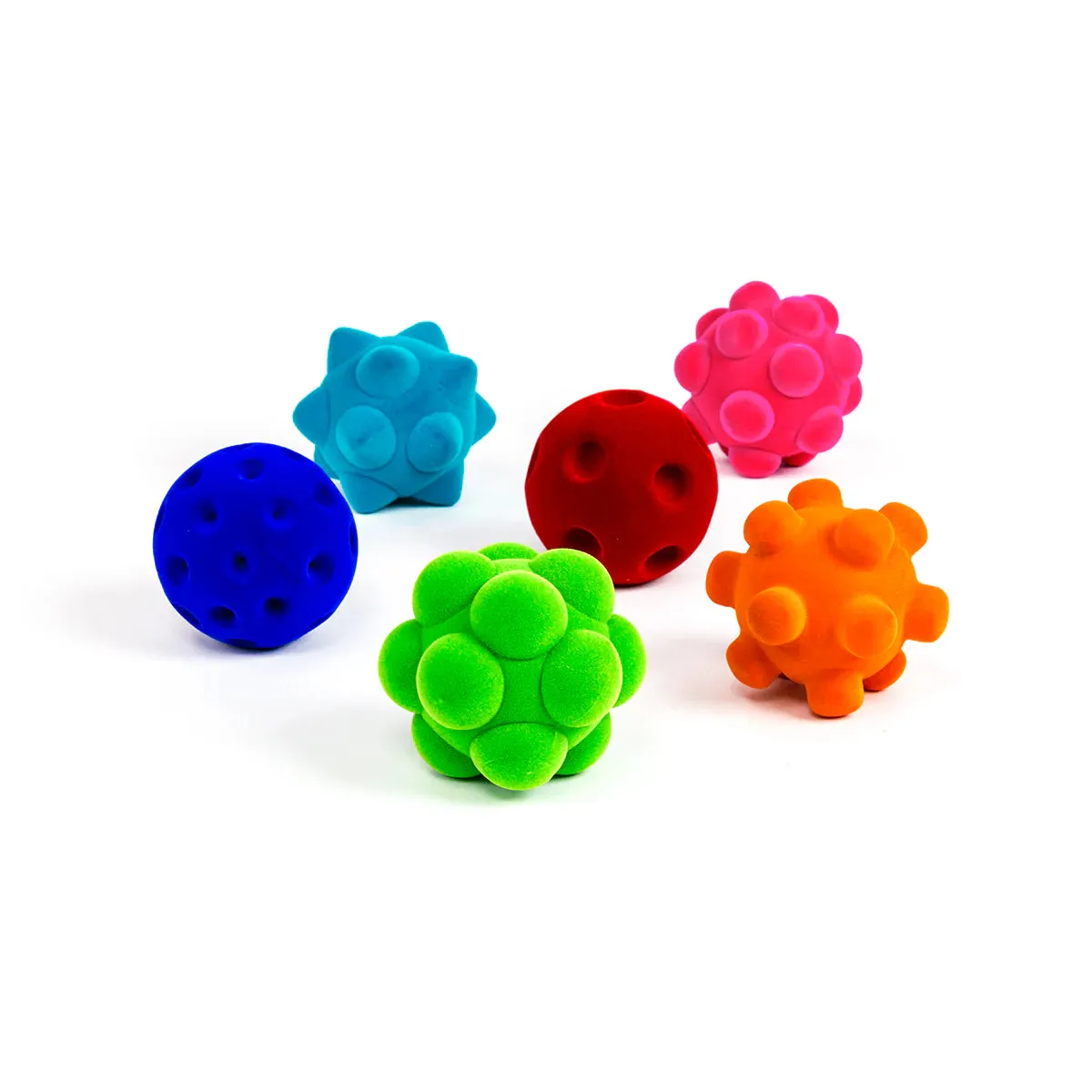 Rubbabu 6 Medium Sensory Ball Assortment