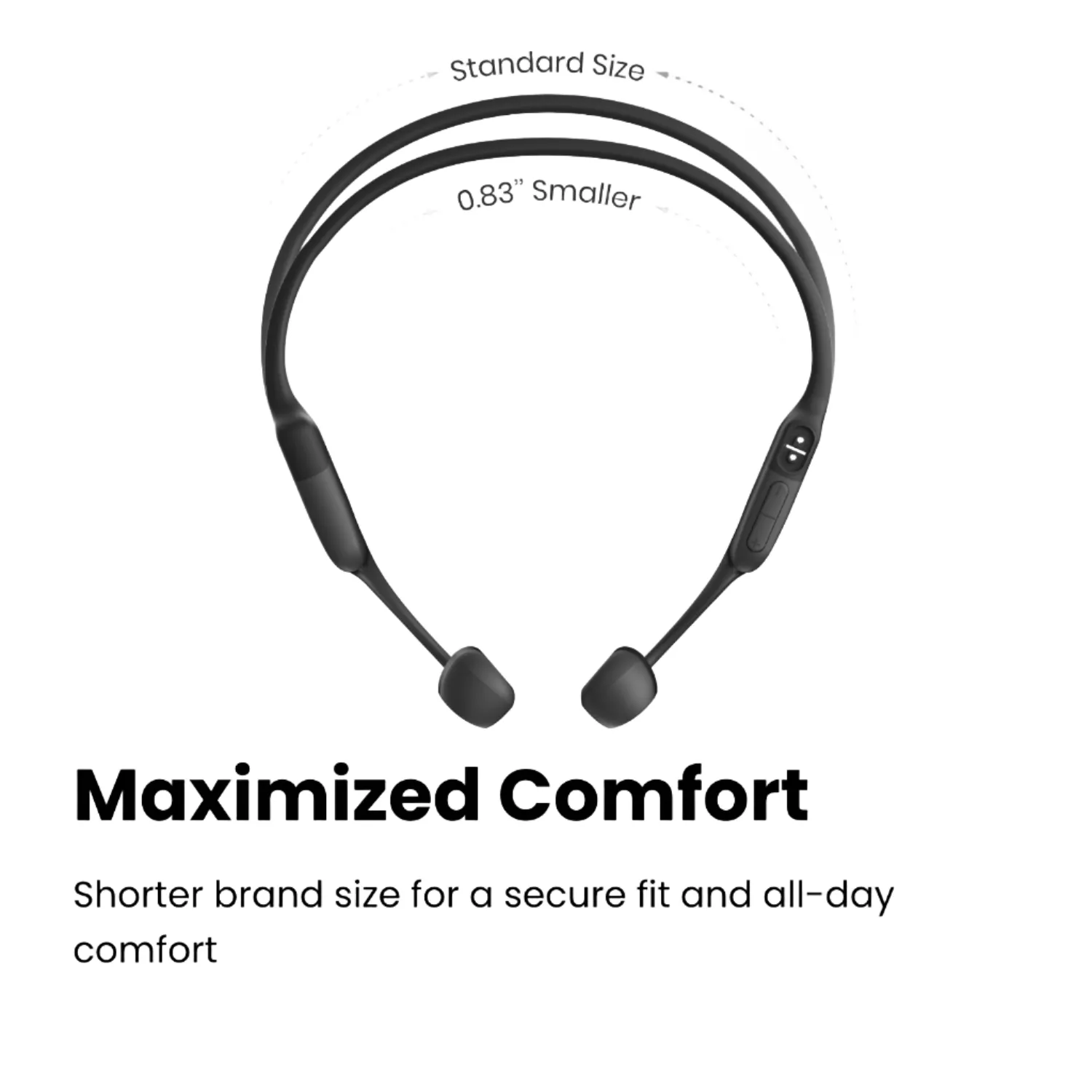 Shokz Open Run Mini Black Headphones