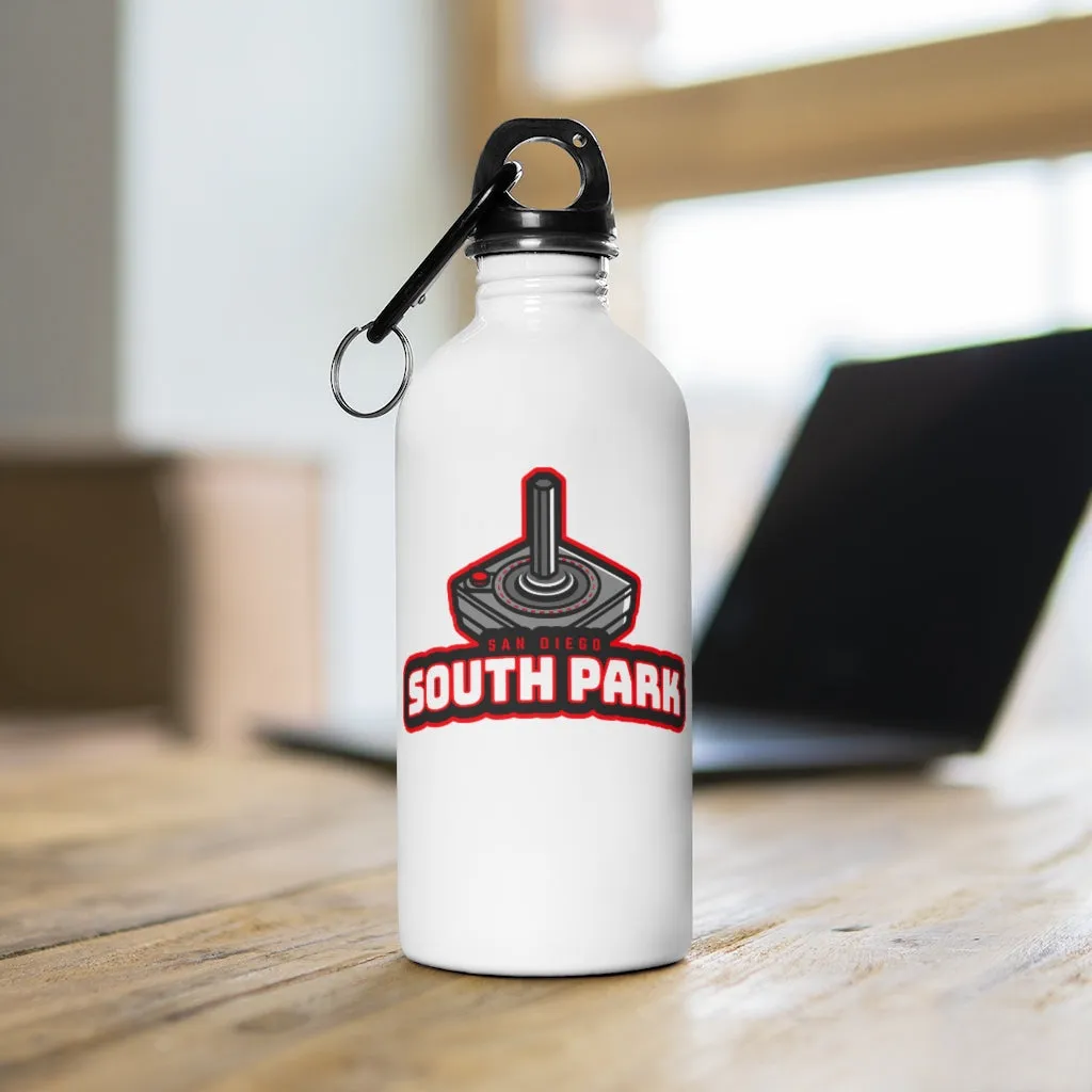 South Park 80's Joystick Logo Steel Water Bottle