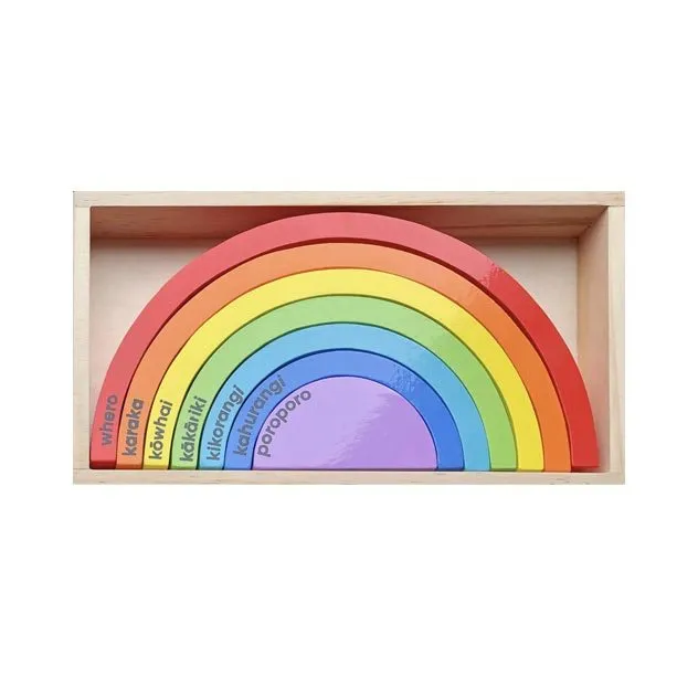 Te Reo Rainbow Blocks