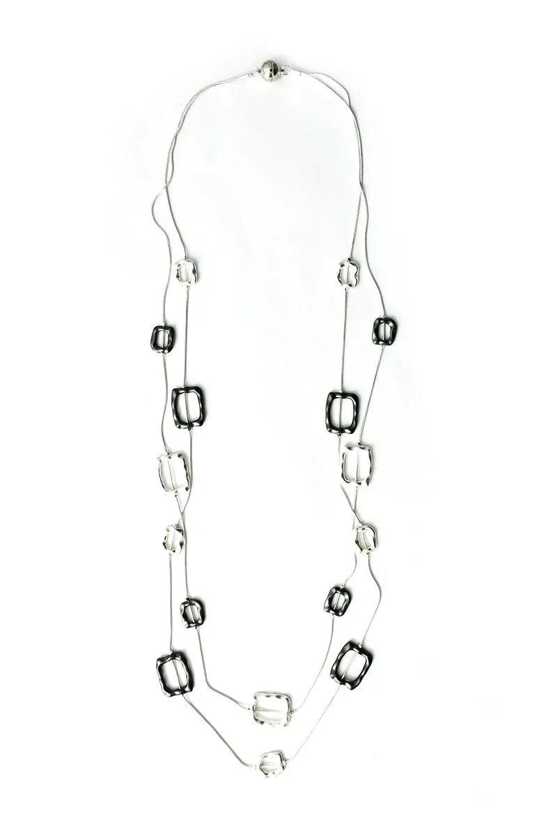 The Long Rectangles Necklace