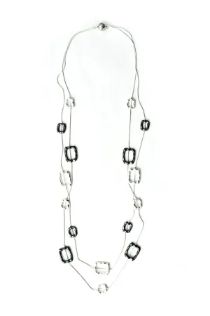 The Long Rectangles Necklace
