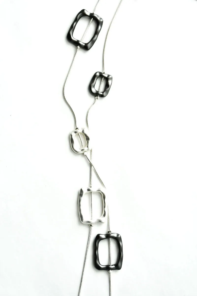 The Long Rectangles Necklace
