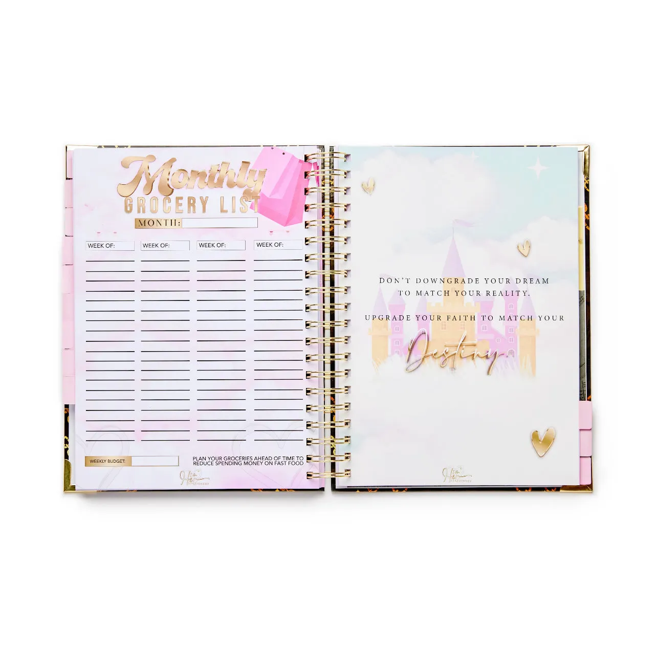 The Pink Financially Flawless Planner