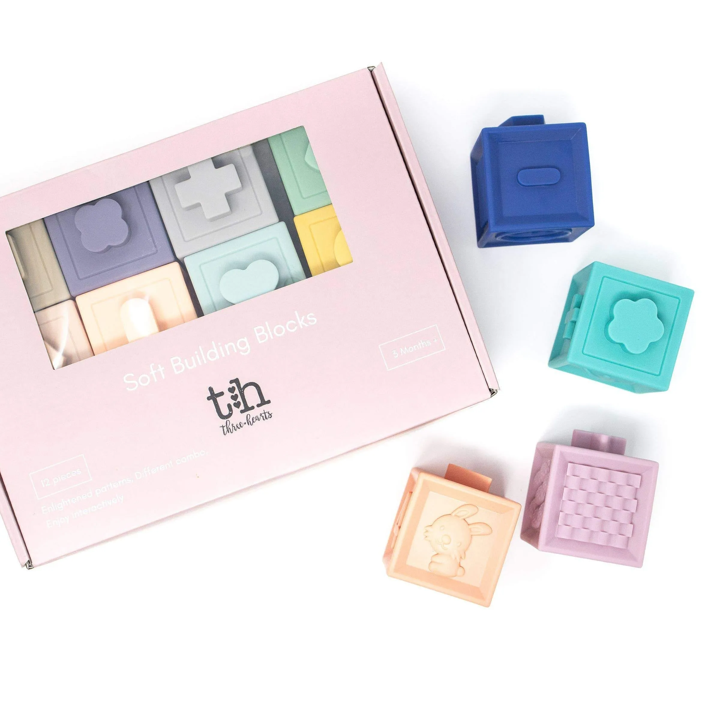Three Hearts Building Blocks