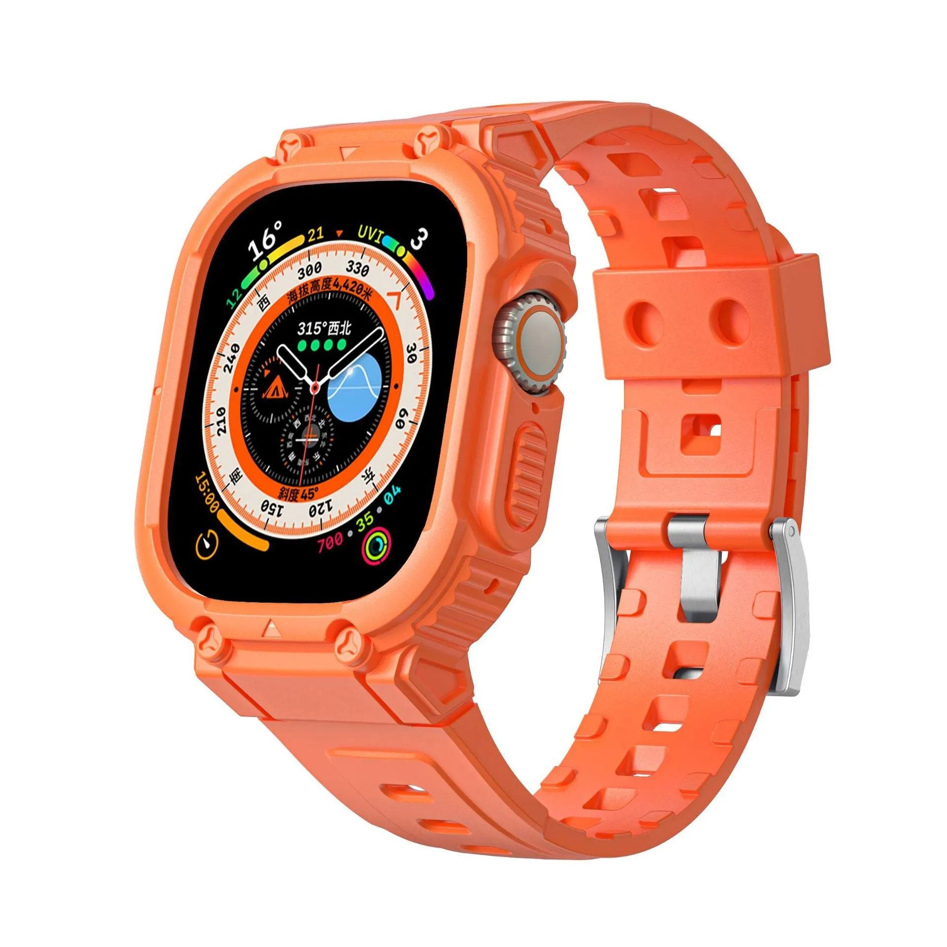 Ultra iwatch Armored All-in-one TPU Watch band W24AAWU801