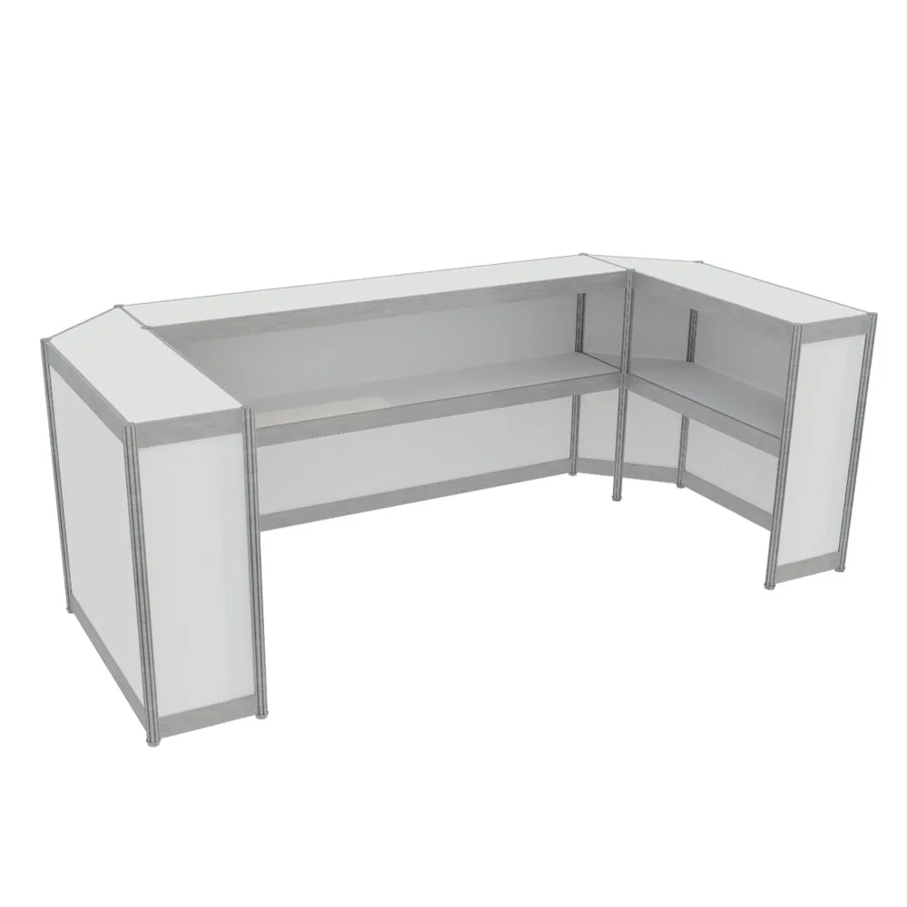 White Service Counter