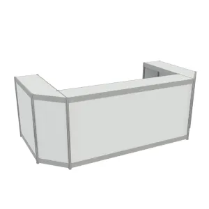 White Service Counter