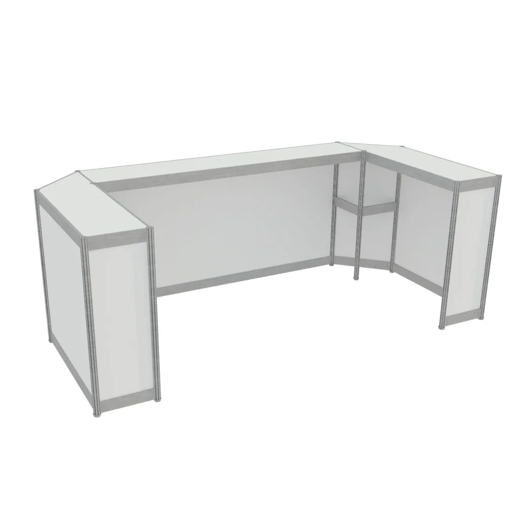 White Service Counter
